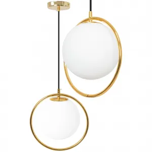 TooLight Stropné svietidlo Ball biele/zlaté