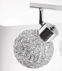 TooLight Stropné svietidlo Glamour Ball Triple chróm