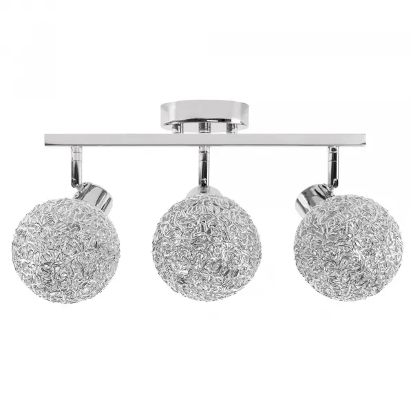 TooLight Stropné svietidlo Glamour Ball Triple chróm
