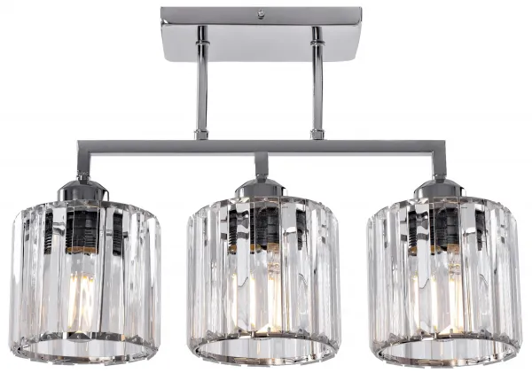 TooLight Stropné svietidlo Glamour Triple chróm