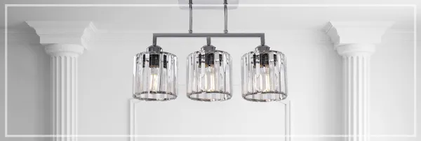 TooLight Stropné svietidlo Glamour Triple chróm