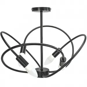 TooLight Stropné svietidlo Lampa 4 APP1093-4C čierne