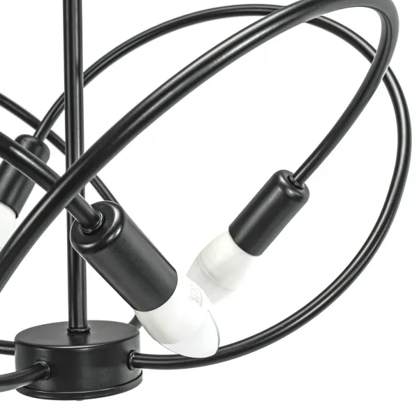 TooLight Stropné svietidlo Lampa 4 APP1093-4C čierne