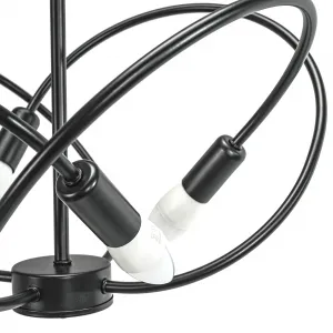 TooLight Stropné svietidlo Lampa 4 APP1093-4C čierne