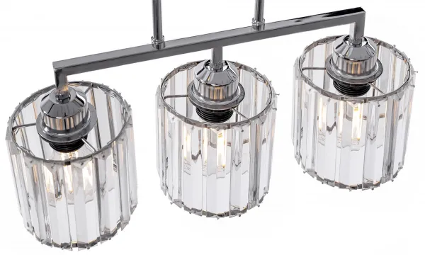 TooLight Stropné svietidlo Glamour Triple chróm