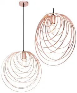 TooLight Stropné svietidlo Geometric II rose gold