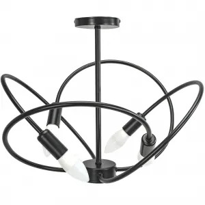 TooLight Stropné svietidlo Lampa 4 APP1093-4C čierne