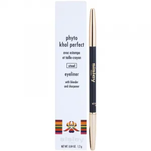 Sisley Phyto-Khol Perfect ceruzka na oči so strúhadlom odtieň 03 Steel  1.2 g