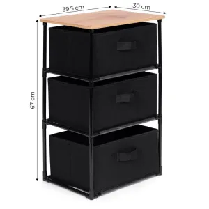 Multifunkční organizér OLLIE ModernHome černý