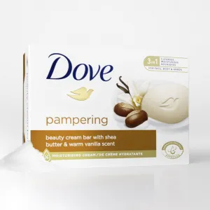 Dove Purely Pampering Shea Butter & Vanilla krémová tableta na umývanie 90 g