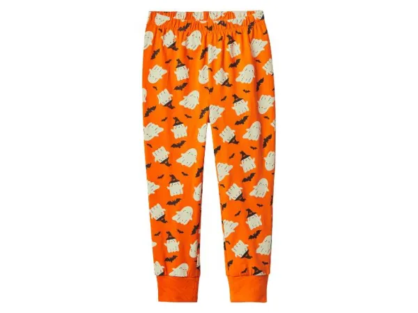 lupilu® Dievčenské pyžamo s halloweenskym motívom (oranžová, 98/104)