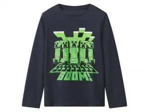 Minecraft Detské pyžamo (navy modrá, 134/140)
