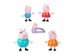 Peppa Wutz Figúrky Peppa s bábätkom Evie
