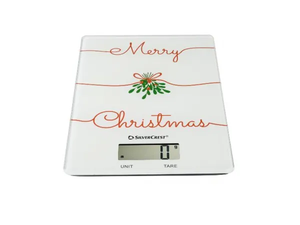 Silvercrest® Digitálna kuchynská váha SKW 5 C1 Sskw 5 C1 (Merry Christmas)