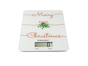 Silvercrest® Digitálna kuchynská váha SKW 5 C1 Sskw 5 C1 (Merry Christmas)