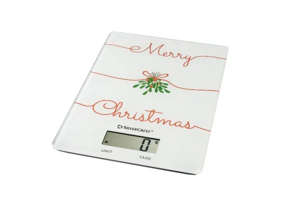 Silvercrest® Digitálna kuchynská váha SKW 5 C1 Sskw 5 C1 (Merry Christmas)