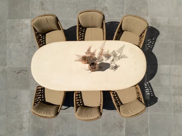 Biarritz Hampton stolová súprava 1+6