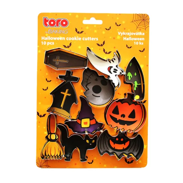 Vykrajovač na pečivo TORO sada 10ks Halloween