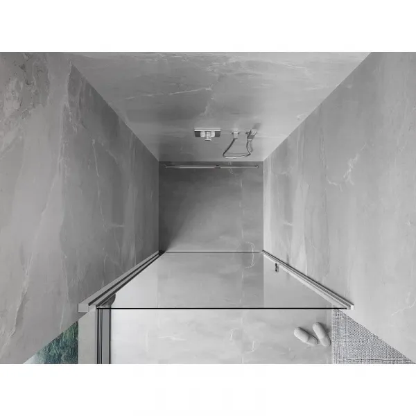 MEXEN - MIST dverná časť (1d) 80x200 cm 6mm chróm, číra 8A2-080-000-01-00