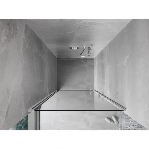 MEXEN - MIST dverná časť (1d) 70x200 cm 6mm chróm, číra 8A2-070-000-01-00