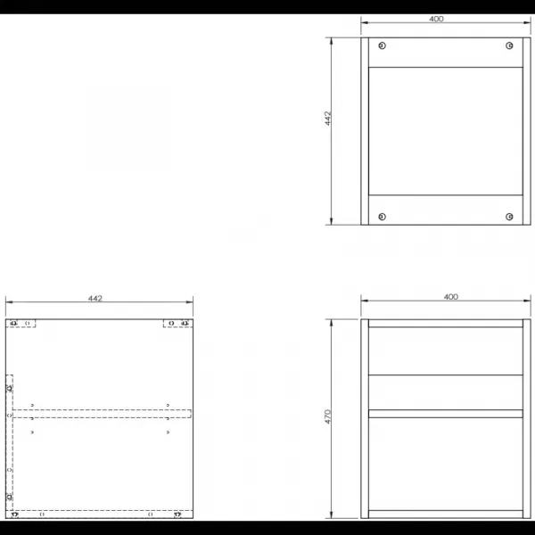 Mexen Box-A 91AX2-0400-470-0-71