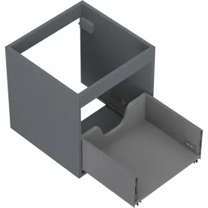 MEXEN - Box-A skrinka pre umývadlo 45, 1 šuplík, grafit mat 91AX0-0450-470-1-66