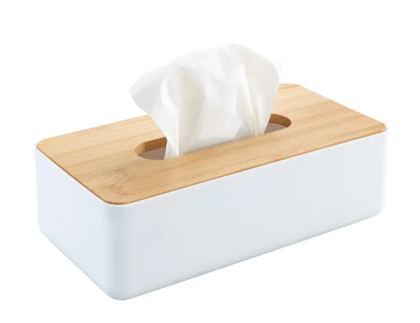 WENKO Box na papírové kapesníky s bambusovým víkem