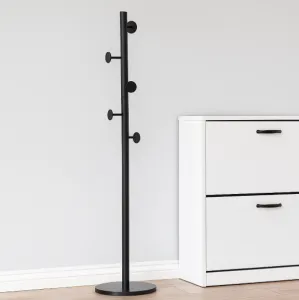 StojanovývešiakREDA174cm–čiernykovovývešiaksmramorovouzákladňou