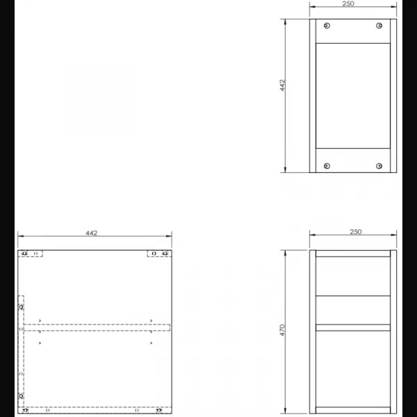 Mexen Box-A 91AX2-0250-470-0-81