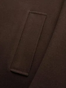 Pánsky zimný kabát hnedý