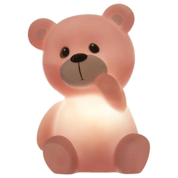 ATMOSPHERA LED lampička TEDDY ružová