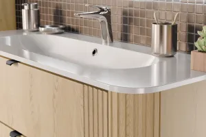 Comad Zápustné umývadlo PURE 120-46 lesklé biele
