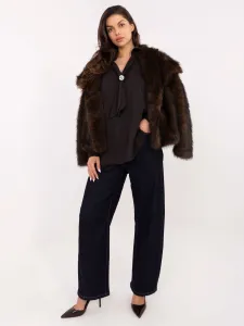 Blouse-IT-BZ-28913.17-dark brown