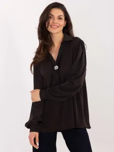 Blouse-IT-BZ-28913.17-dark brown