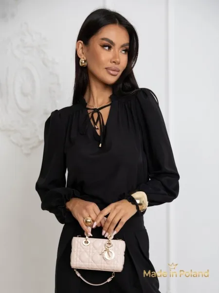 Resti Women's blouse with decorative neckline Frankie
