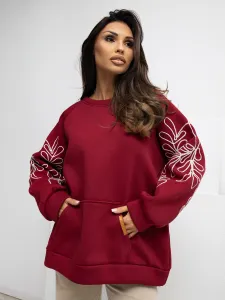 Sweatshirt-RV-BL-A1042.25-burgundy