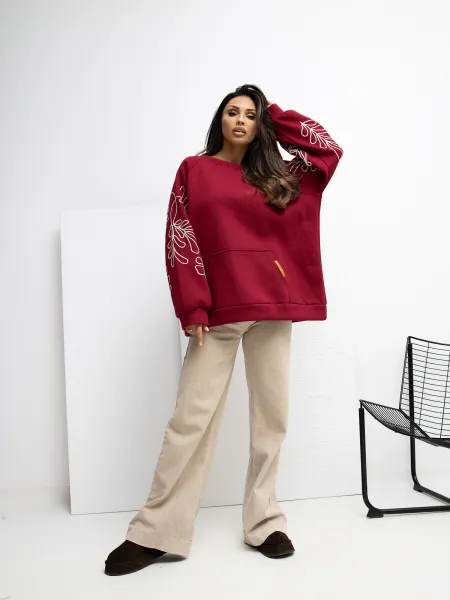 Sweatshirt-RV-BL-A1042.25-burgundy
