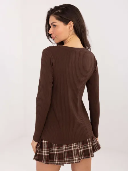 Blouse-RV-BZ-A1054.34-dark brown