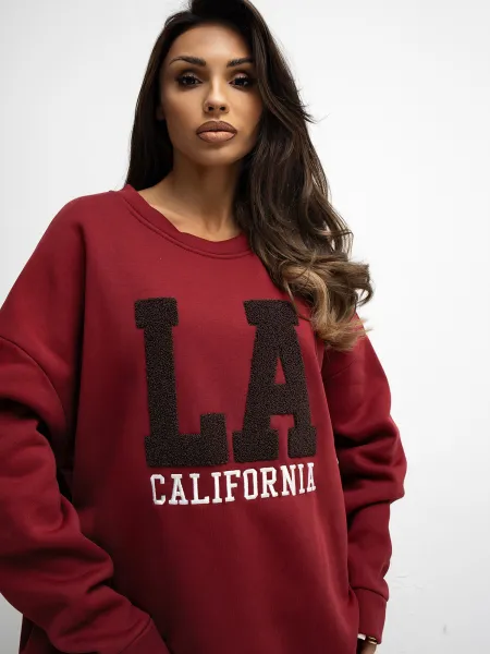 Sweatshirt-RV-BL-A1035.13-burgundy