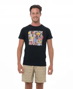 Pánske tričko 69SLAM SKULLAGE BLACK (MTRKAG-BK) M