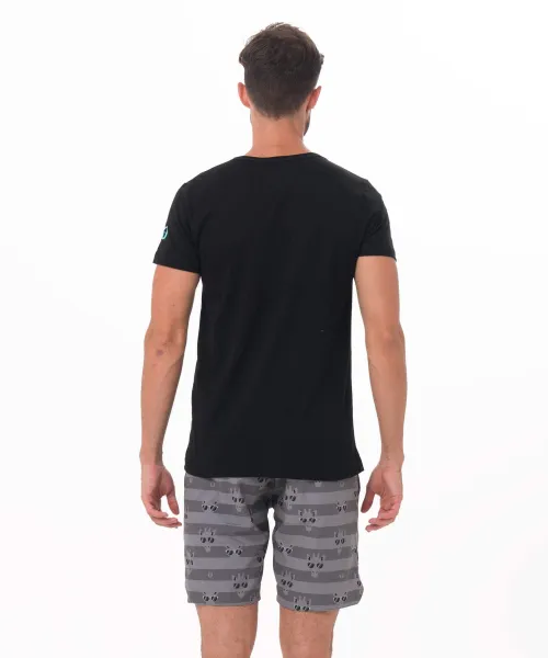Pánske tričko 69SLAM PINE SKULL BLACK (MTGPLL-BK) M
