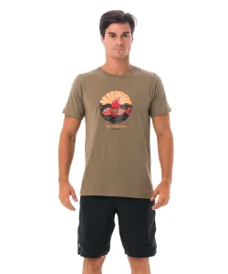 Pánske tričko 69SLAM SHARK CRUISE KHAKI (MTGHRI-KH) S