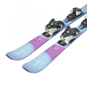 Juniorské lyže na zjazdovku - on piste s viazaním BLIZZARD Sheeva Twin JR + FDT JR 7 WB, teal purple