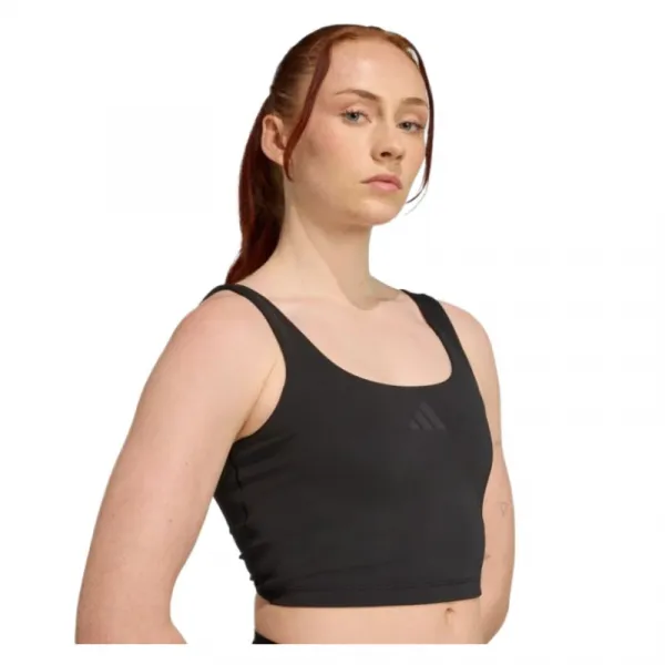 Dámska podprsenka ADIDAS Power Light Support Bra Tank W black