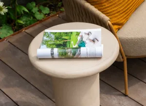 Hampton príručný stolík Ø45 cm, výška 55 cm