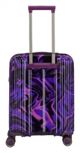 Kufor do lietadla Travelite Lascana Edition S Purple Swirl