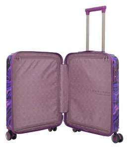 Kufor do lietadla Travelite Lascana Edition S Purple Swirl