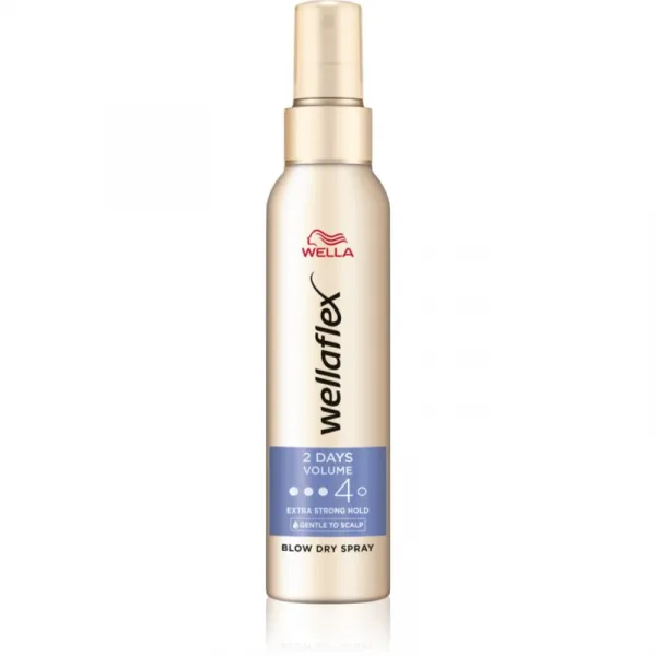 Wella Wellaflex 2 Days Volume sprej pre tepelnú úpravu vlasov 150 ml