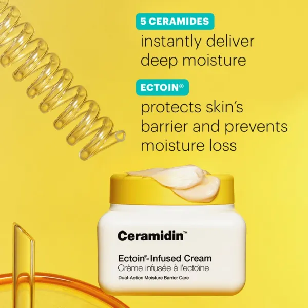 Dr. Jart+ Ceramidin™ Ectoin-Infused Cream hydratačný krém na tvár s ceramidmi 50 ml