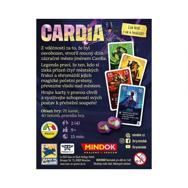 Duel o mesto Cardia Mindok